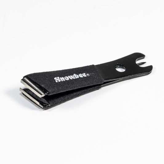 Snowbee Stainless Angled Snips - Black