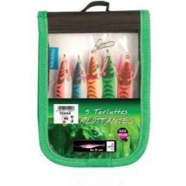 mixed pack of squid jigs including carry case