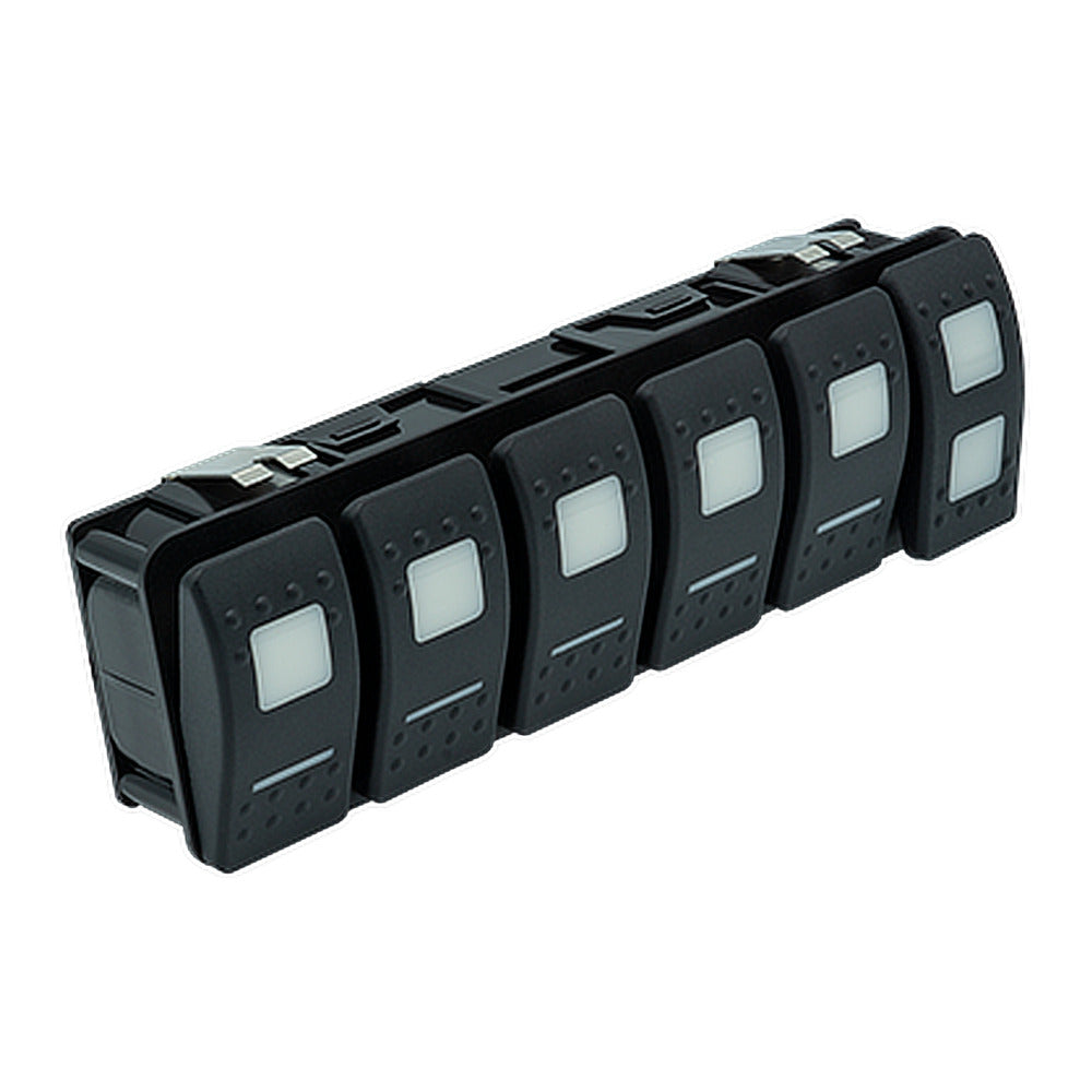 Maretron Mpower VMM6 - 5x Momentary On + 1x 3 Pos Contura II Rockers