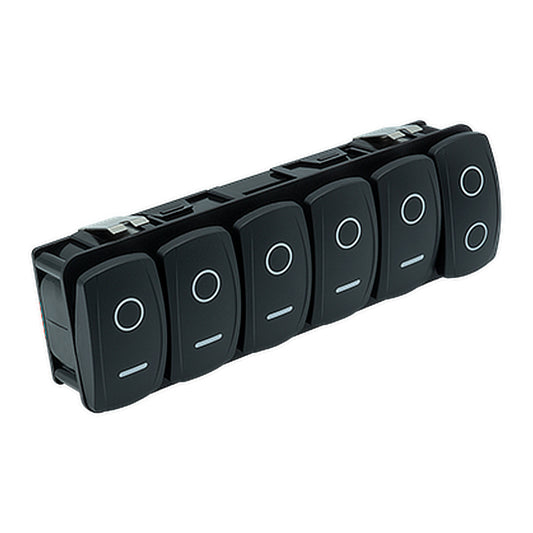 Maretron Mpower VMM6 - 5x Momentary On + 1x 3 Pos Contura V Rockers