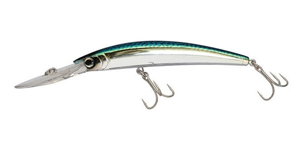 YO ZURI DEEP DIVER CRYSTAL MINNOW GREEN MACKEREL