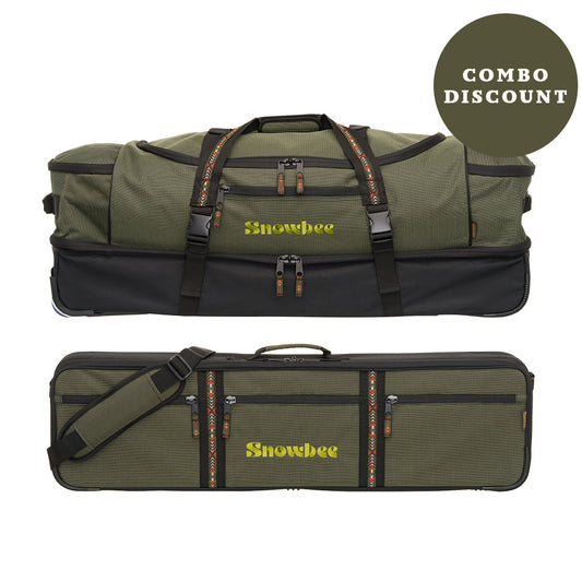 Snowbee XS Travel Bag + Stowaway Travel Case Kit