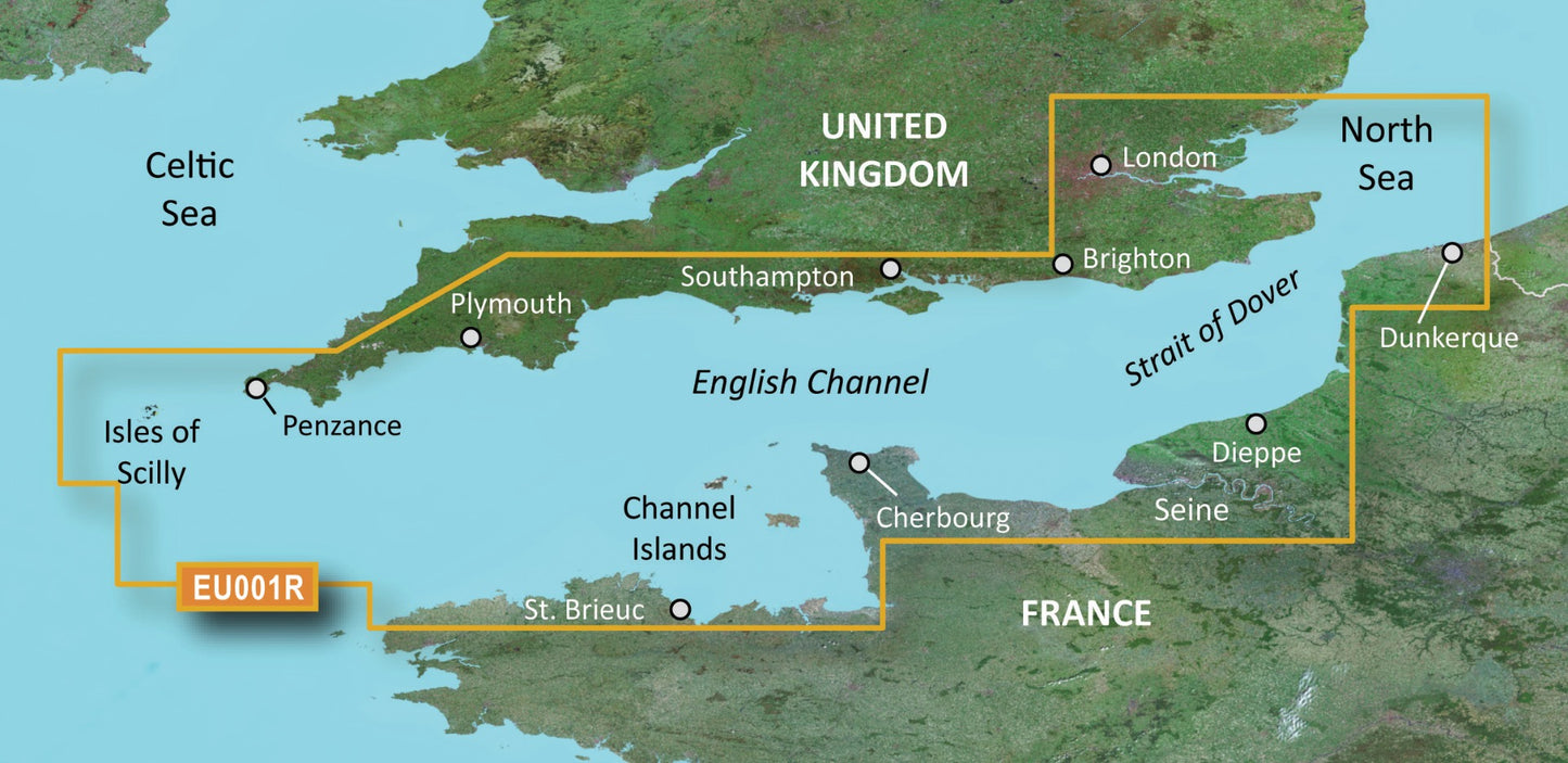 Garmin BlueChart G3 Vision Regular Area - VEU001R English Channel