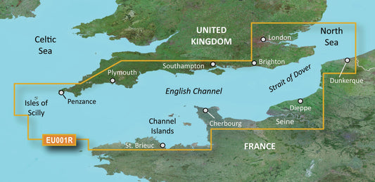 Garmin BlueChart G3 Vision Regular Area - VEU001R English Channel