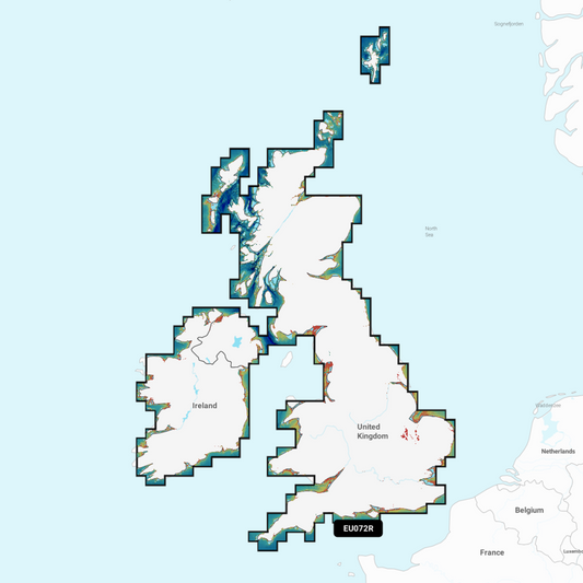 Garmin Navionics Vision+ Chart: EU072R - UK & Ireland Lakes & Rivers