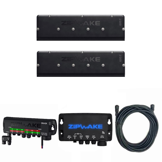 Zipwake Series E Dynamic Trim Integrated Kit - 600E Interceptor