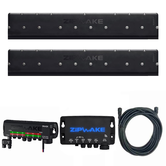 Zipwake Series E Dynamic Trim Integrated Kit - 1000E Interceptor