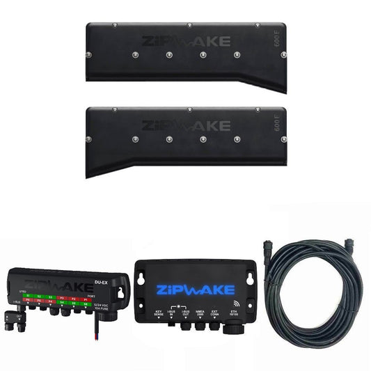 Zipwake Series E Dynamic Trim Integrated Kit - 600E Chine Interceptor