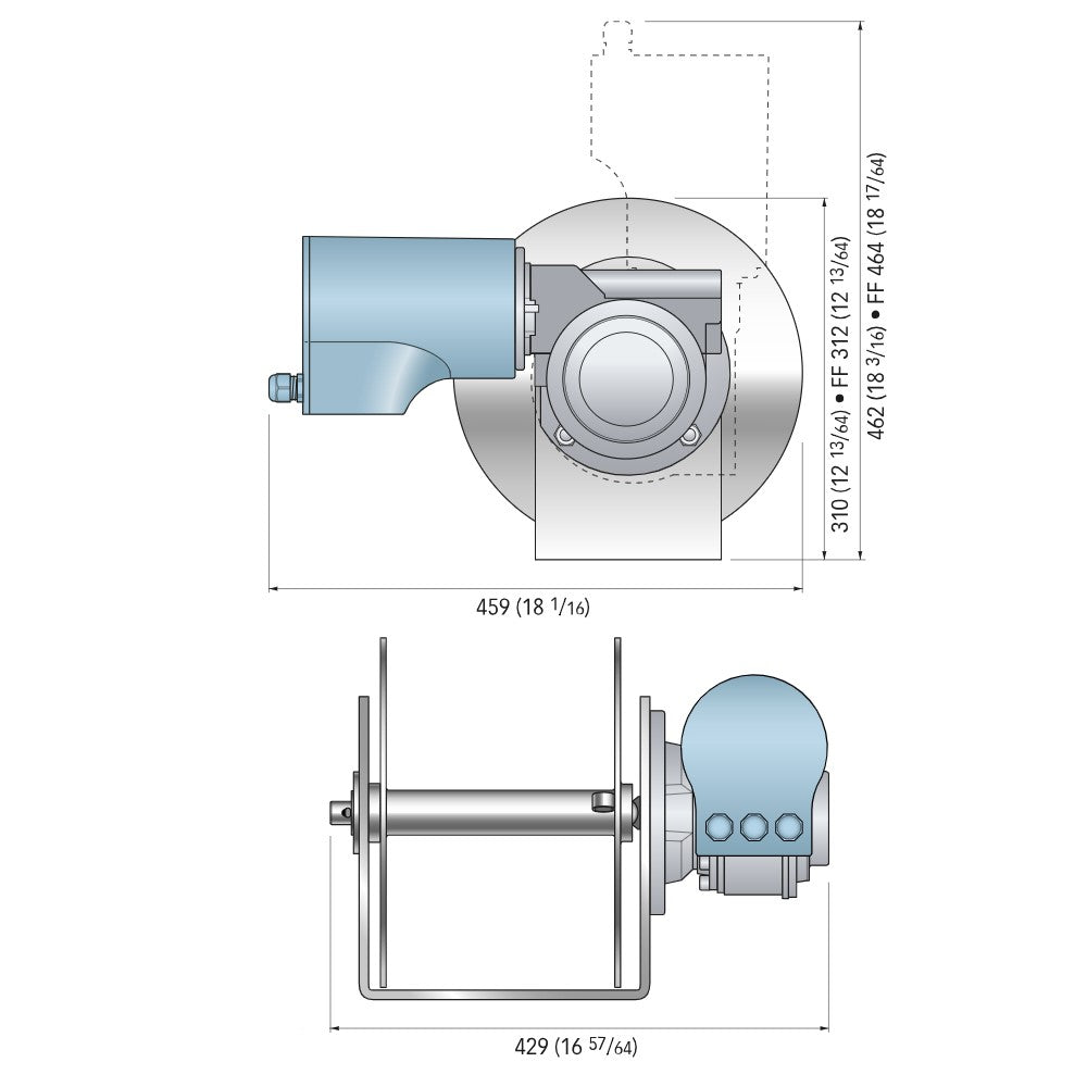 Quick SF Stressfree Capstan - Maxi 1400W No Free Fall