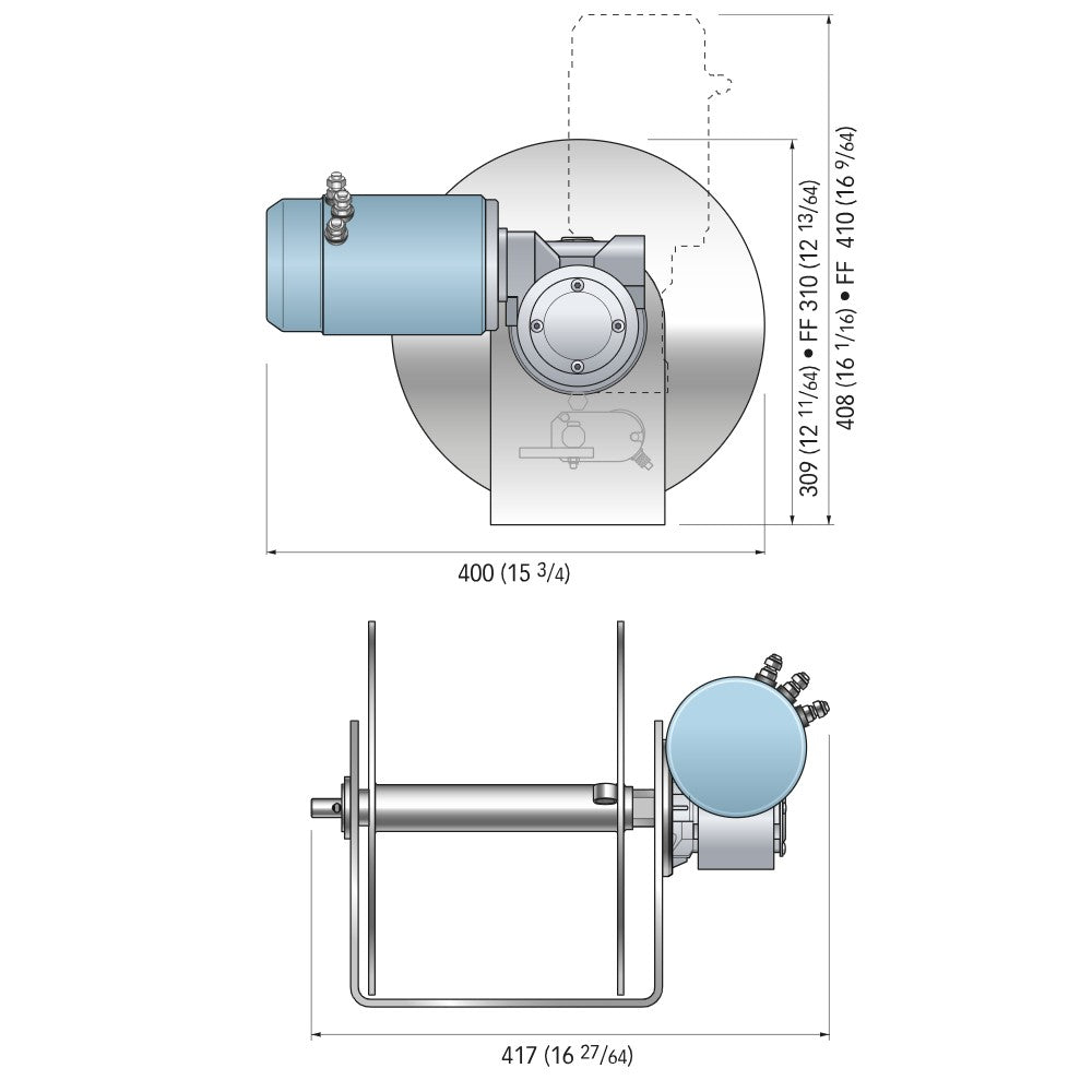 Quick SF Stressfree Capstan - Midi 1400W No Free Fall
