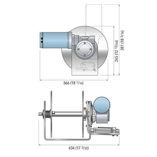 Quick SF Stressfree Capstan - Mini 500W With Free Fall