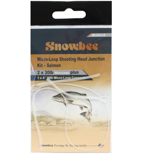 Snowbee Micro-Loop Shooting Head Junction Kit - 30lb Salmon