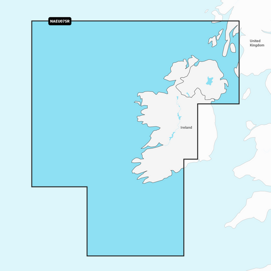 Navionics+ Regular Chart: EU075R - Ireland West Coast