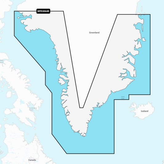Navionics Platinum+ Regular Chart: EU064R - Greenland