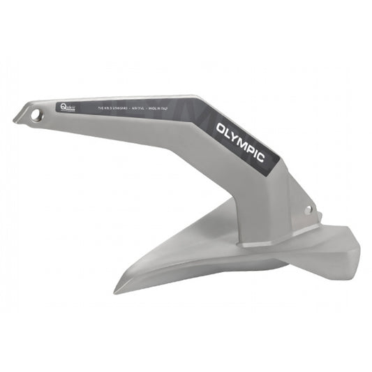 Quick Olympic AISI 316L Stainless Steel Anchor - 10KG Sand Blasted