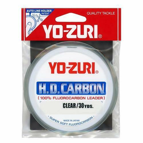 Yo-Zuri HD Fluorocarbon 80lb Clear 30yds