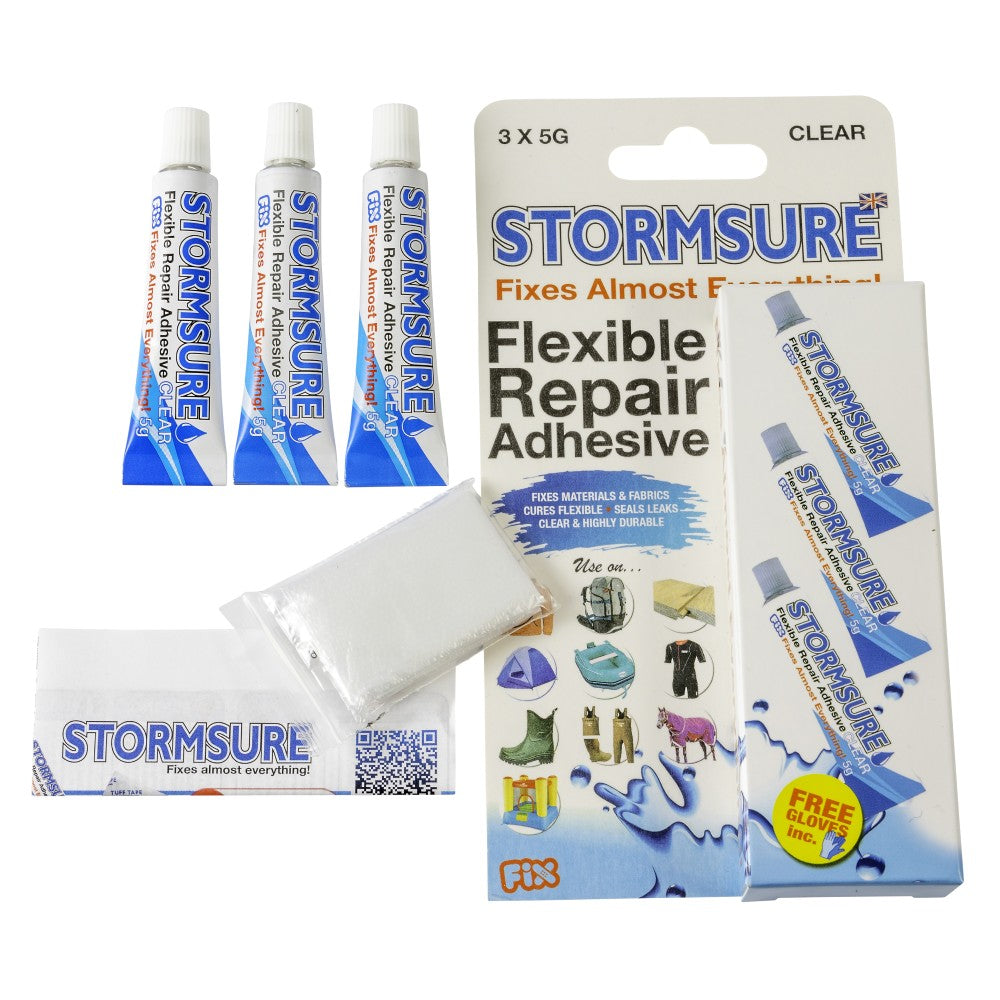 Snowbee Flexible Repair Adhesive 3X5G