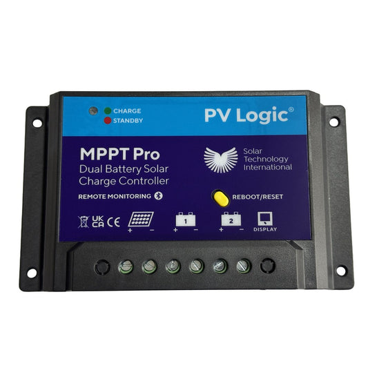 Solar Technology 15A MPPT Dual Battery Charge Controller
