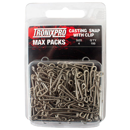 Casting Snap Max Packs | Size 4 | 36kg