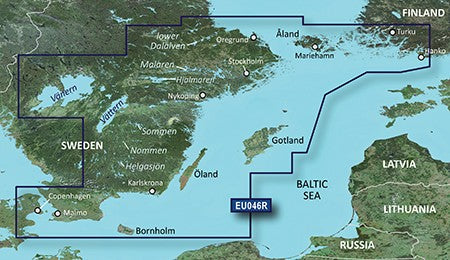 Garmin BlueChart G3 Regular Area - HXEU046R Sweden South-East