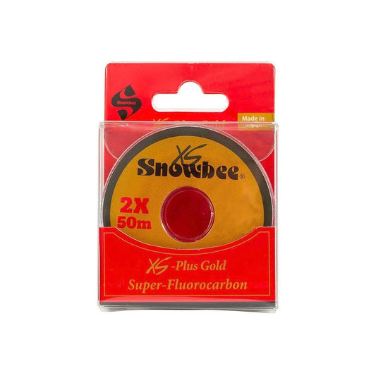 Snowbee XS-Plus Gold Super-Flurocarbon Line Clear 50m - 10.5lbs