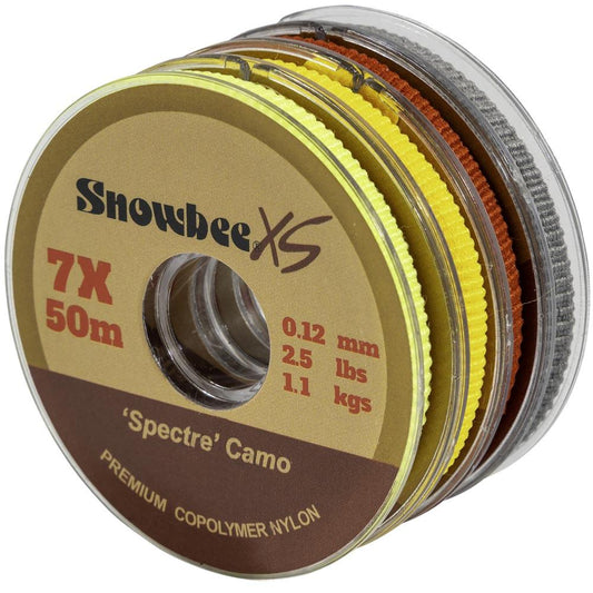 Snowbee XS Spectre Copolymer Nylon 5lbs x 50m - Camo