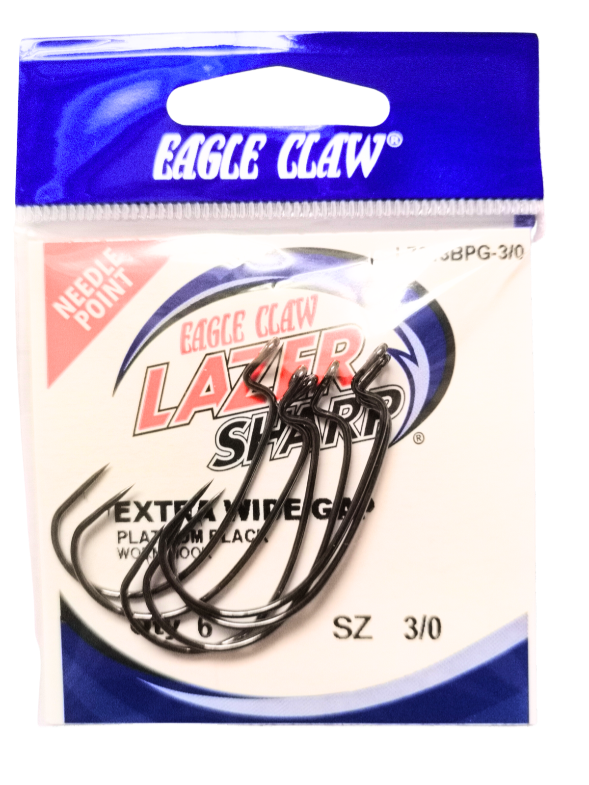 Eagle claw L7013BP Worm EWG 3/0
