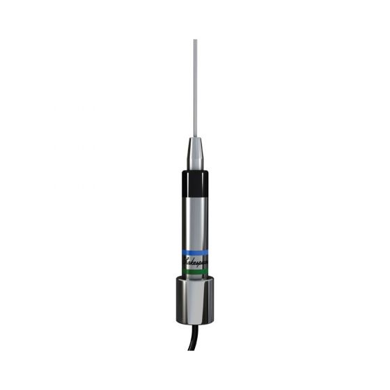 Shakespeare Stainless Steel 3dB AIS Mini Whip Antenna - 0.9m and ratchet mount